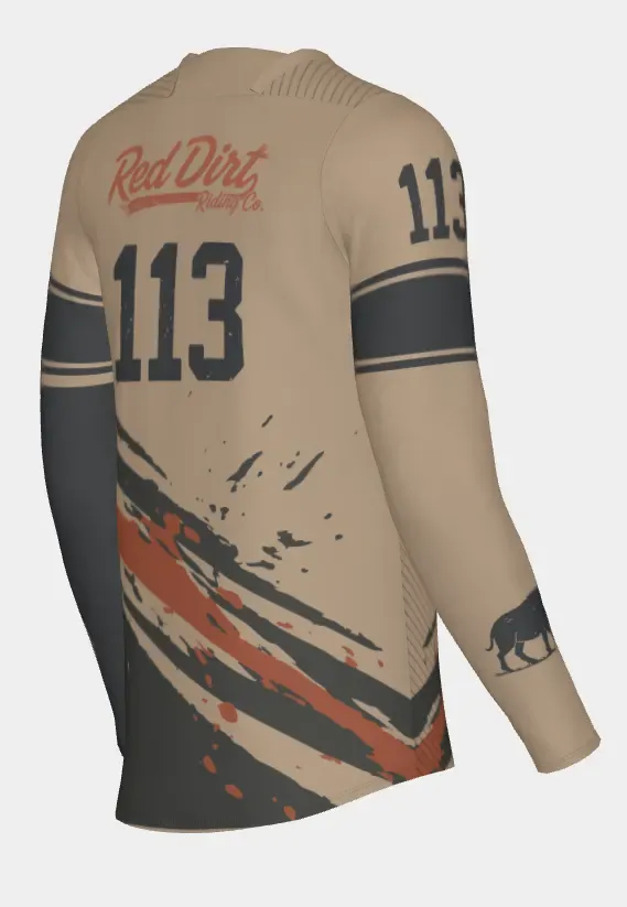Race jersey 113, mockup C: an alternate colourway of the same cut.